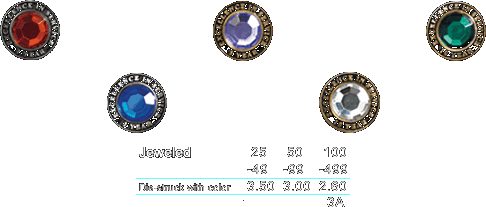 Stock Jeweled Emblems